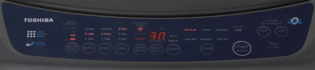 Máy Giặt Toshiba 9 Kg AW-H1000GV (SB) 1