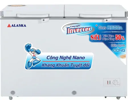 Tủ đông Alaska HB-1100CI Inverter 1100L 1 ngăn đông 3 nắp dỡ - npsc.vn