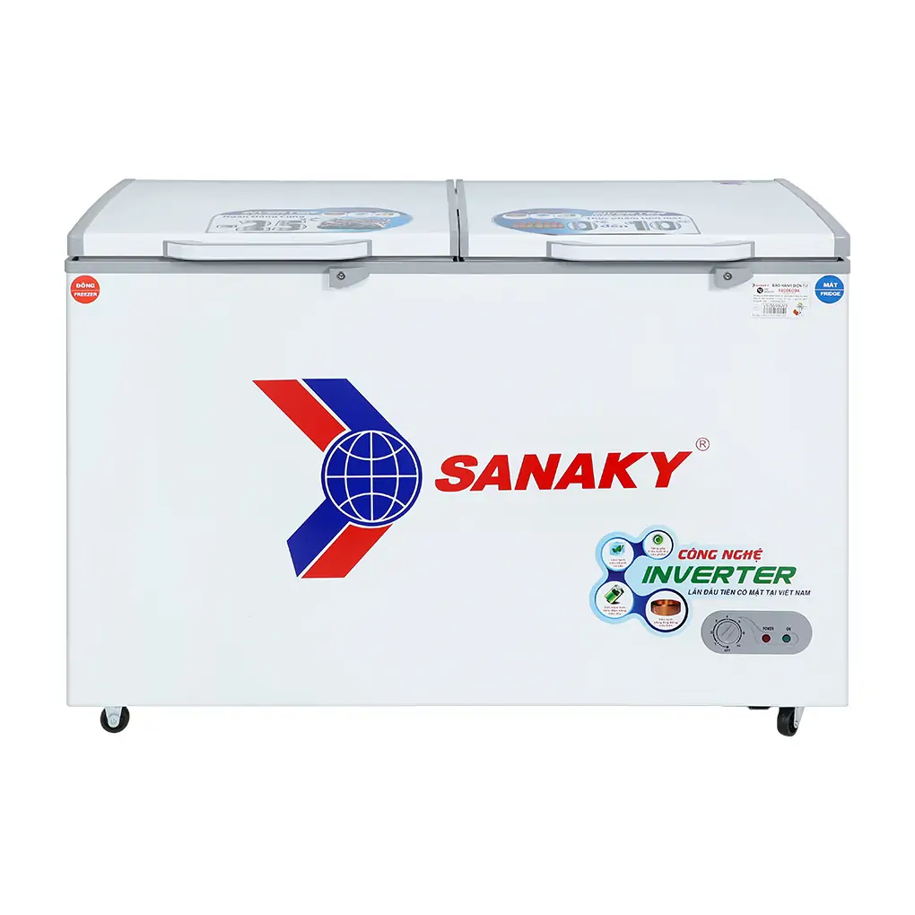 Tủ Đông Mát Sanaky Inverter 365 Lít VH-5699W3 1