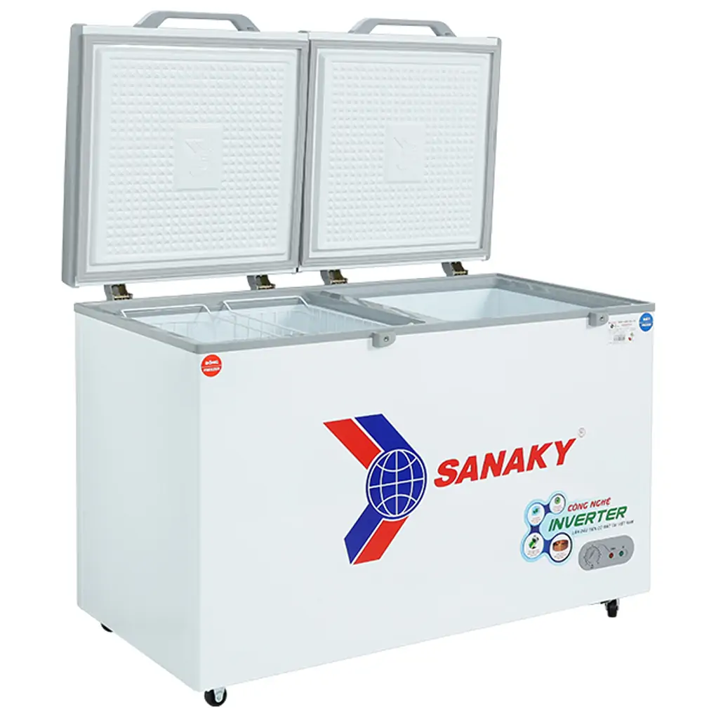 Tủ Đông Mát Sanaky Inverter 365 Lít VH-5699W3 3