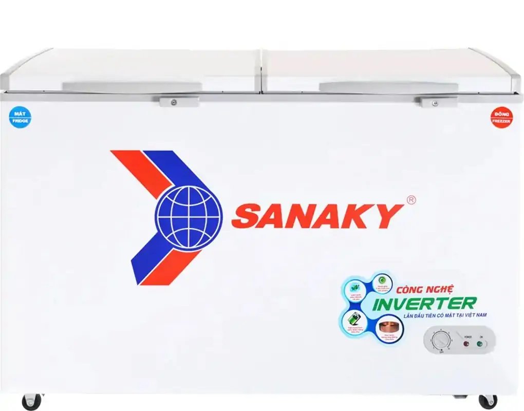 Tủ Đông Mát Sanaky Inverter 365 Lít VH-5699W3