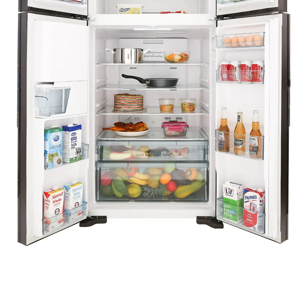 Tủ Lạnh Hitachi Inverter 540 Lít R-FW690PGV7 (GBW) 4