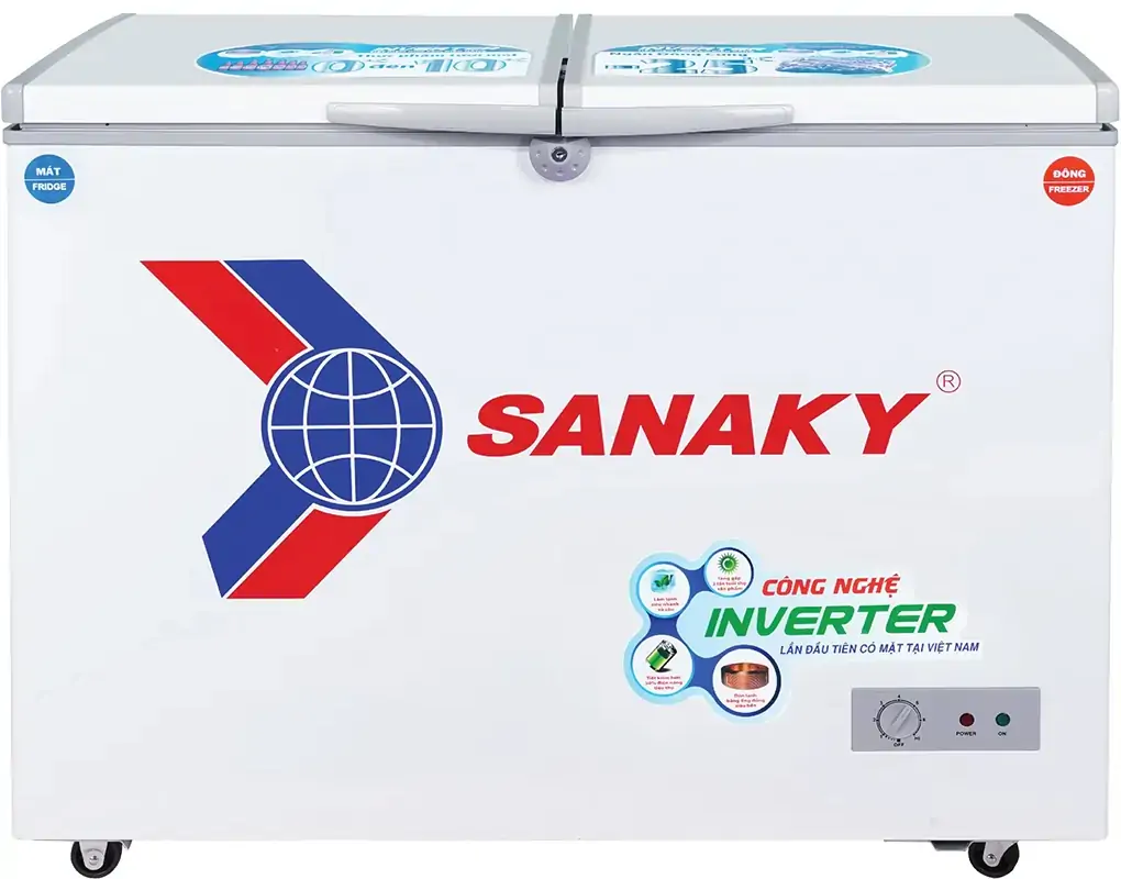 Tủ Đông Mát Sanaky Inverter 220 Lít VH-2899W3