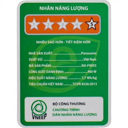 Máy Giặt Panasonic 9 Kg NA-F90X5LRV 3