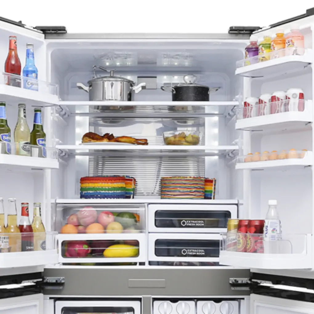 Tủ Lạnh Sharp Inverter 626 Lít SJ-FX631V-SL 3