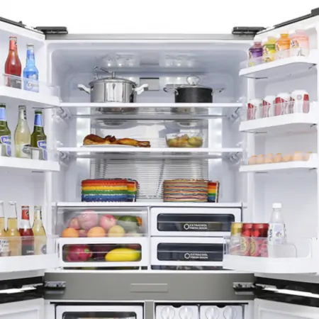 Tủ Lạnh Sharp Inverter 626 Lít SJ-FX631V-SL 3