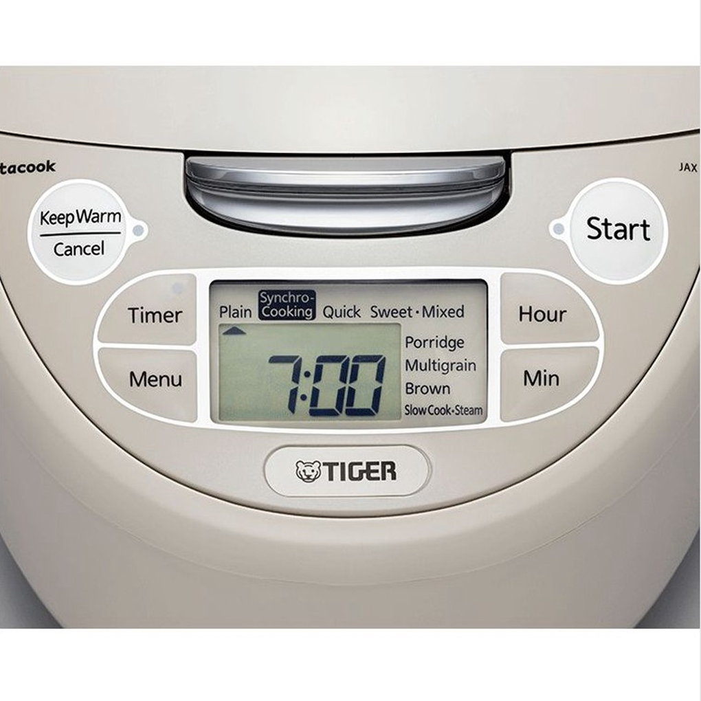 Nồi Cơm Điện Tử Tiger JAX-S18W 1.8 Lít - Nhật Bản 0