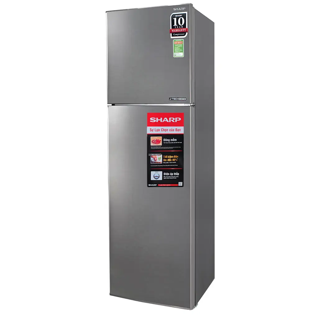 Tủ Lạnh Sharp Inverter 253 Lít SJ-X281E-DS 0