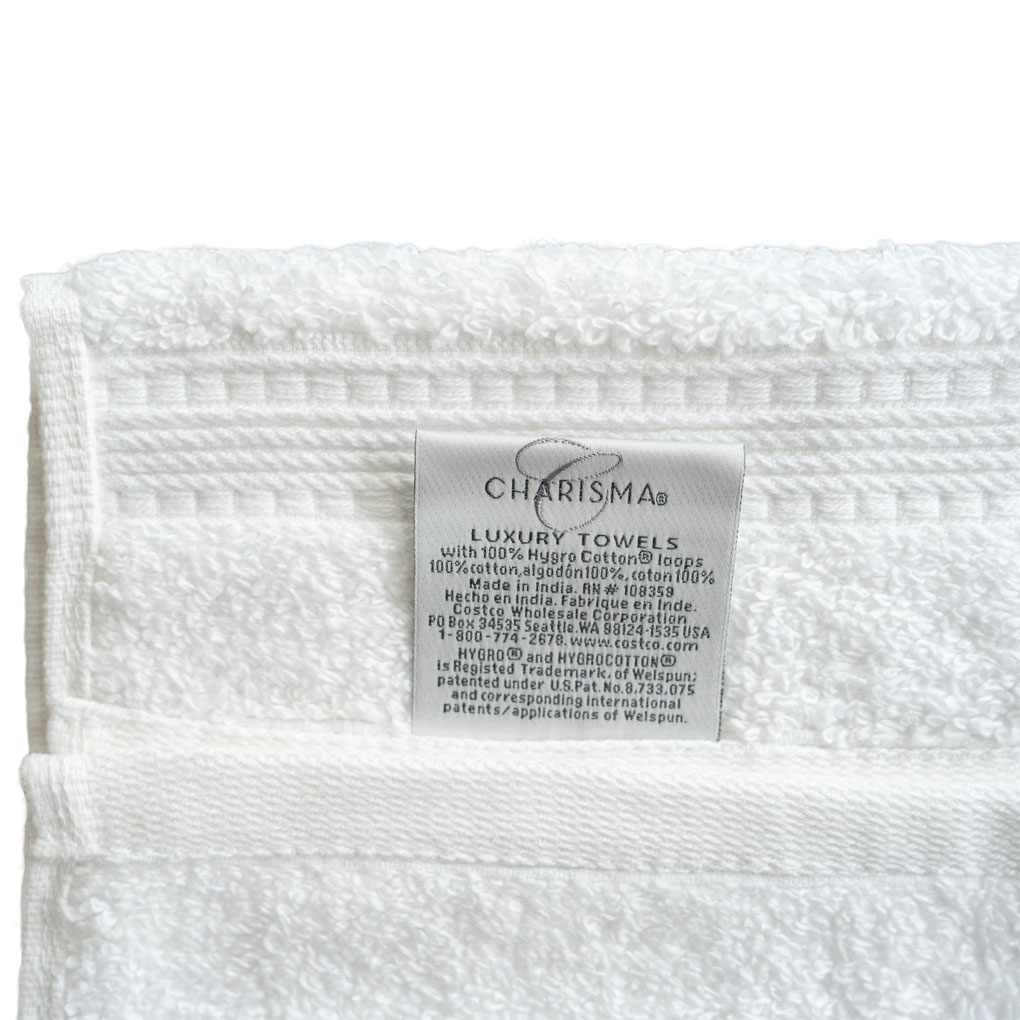 Khăn Tắm Charisma Trắng 0