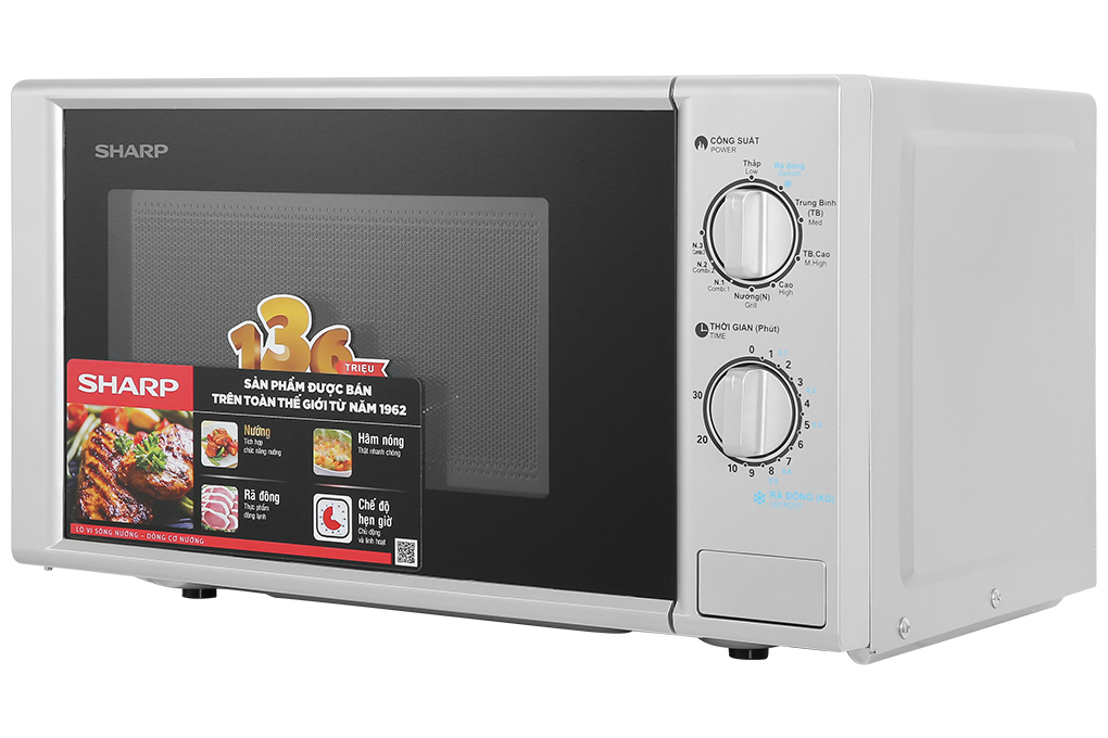 Lò vi sóng Sharp R-G228VN-SL 20 lít 7