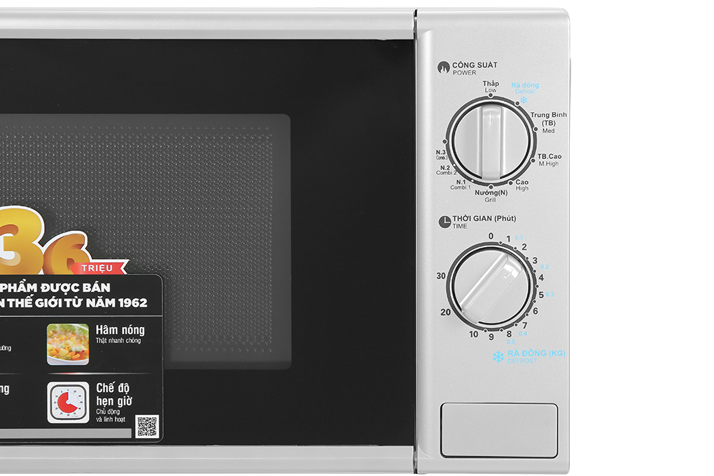 Lò vi sóng Sharp R-G228VN-SL 20 lít 8