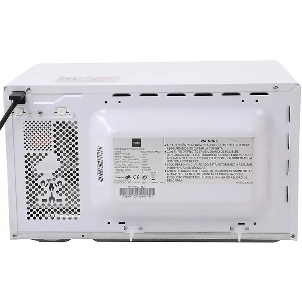 Lò vi sóng Teka MWE 225 G BLANCO 20 lít 5