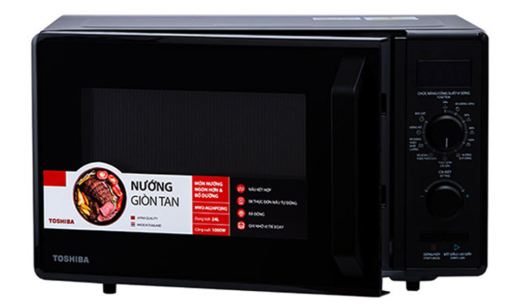 Lò vi sóng Toshiba MW2-AG24PC(BK) 24 lít 1