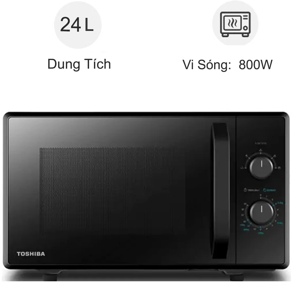 Lò vi sóng Toshiba MW2-MM24PC(BK) 24 lít