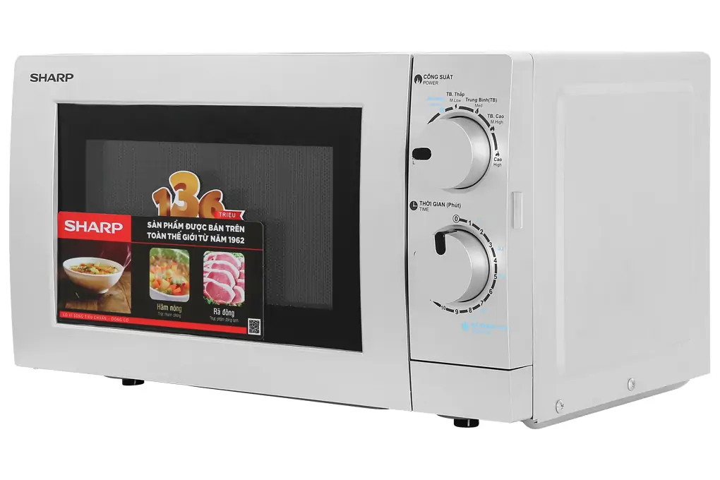 Lò vi sóng Sharp R-207VN-SL 20 lít 0