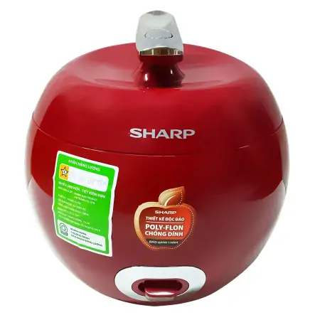 Nồi Cơm Điện Sharp KS-A08V-RD 0.72 lít 6