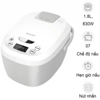 Nồi Cơm Điện Sharp KS-COM180EV-GY 1.8 Lít