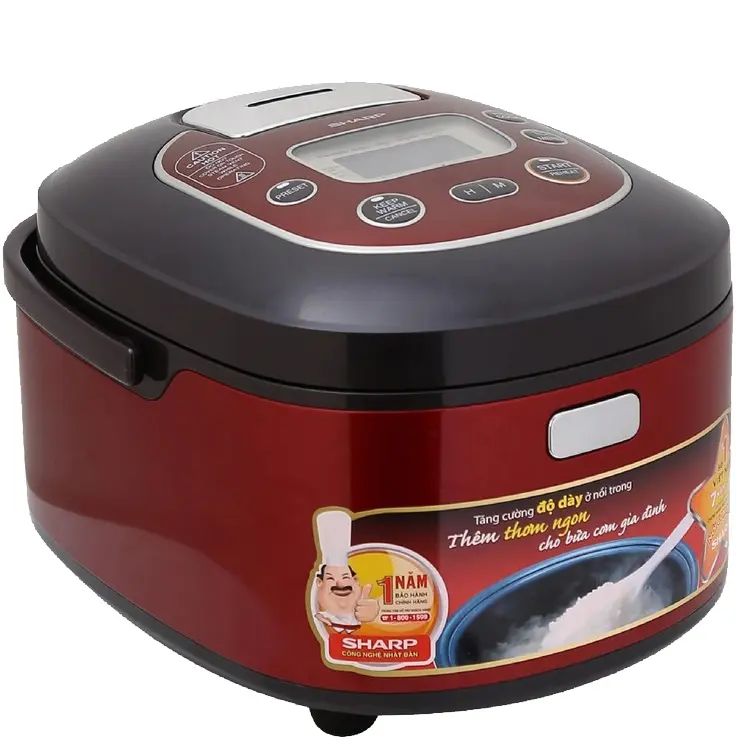 Nồi Cơm Điện Tử Sharp KS-TH18-RD 1.8 lít