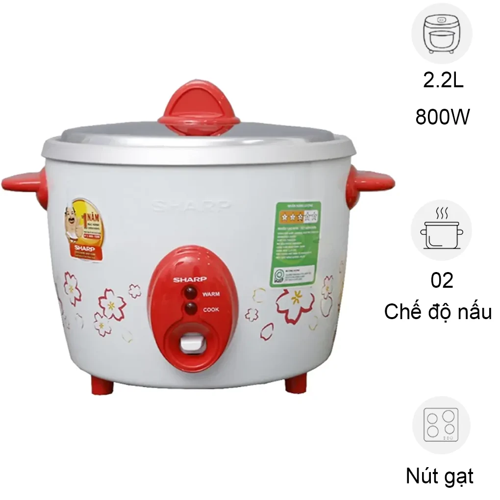 Nồi Cơm Điện KSH-D22V 2.2 Lít