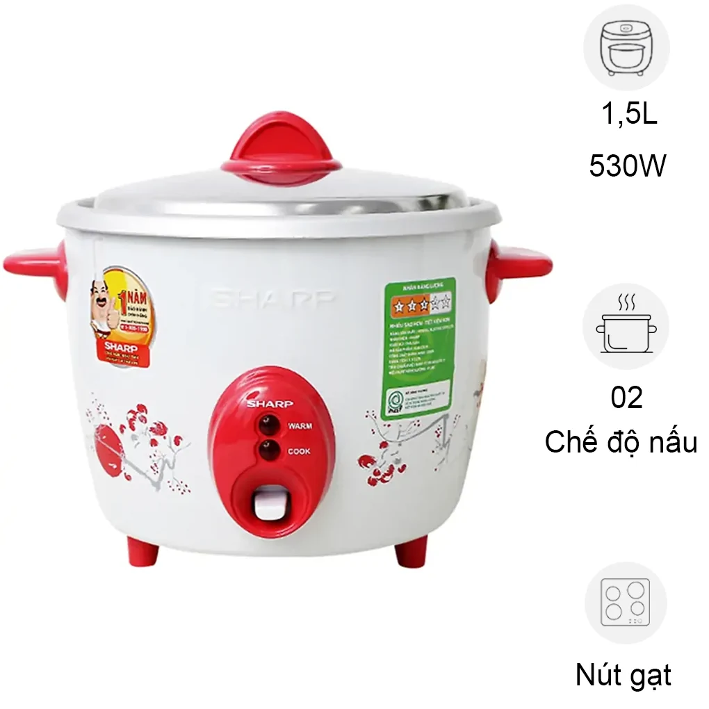 Nồi Cơm Điện KSH-D15V 1.5 Lít