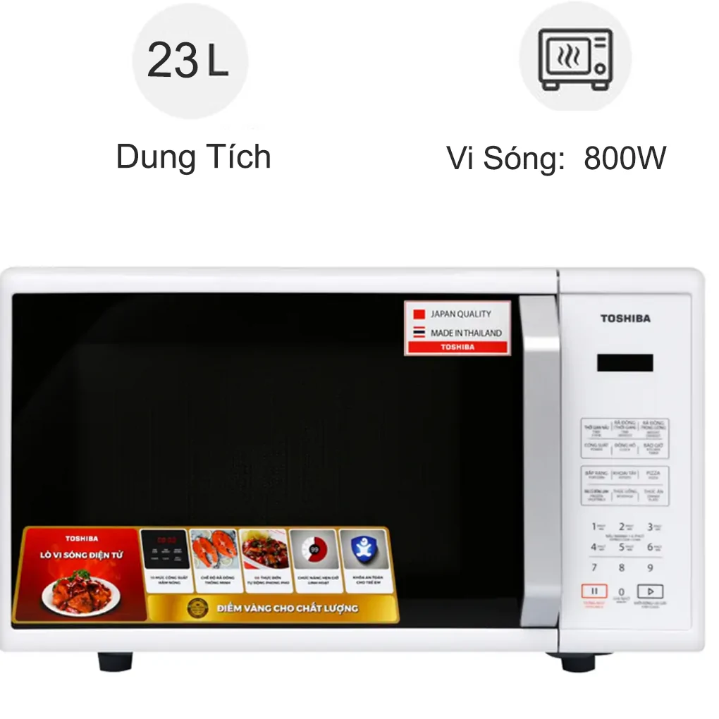 Lò vi sóng Toshiba ER-SS23(W1)VN 23 lít