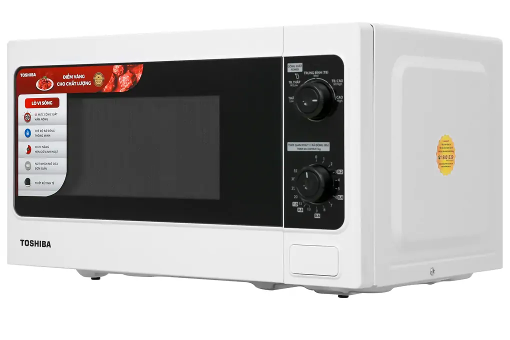 Lò vi sóng Toshiba ER-SM20(W1)VN 20 lít - Thái Lan (Sản phẩm trưng bày)
