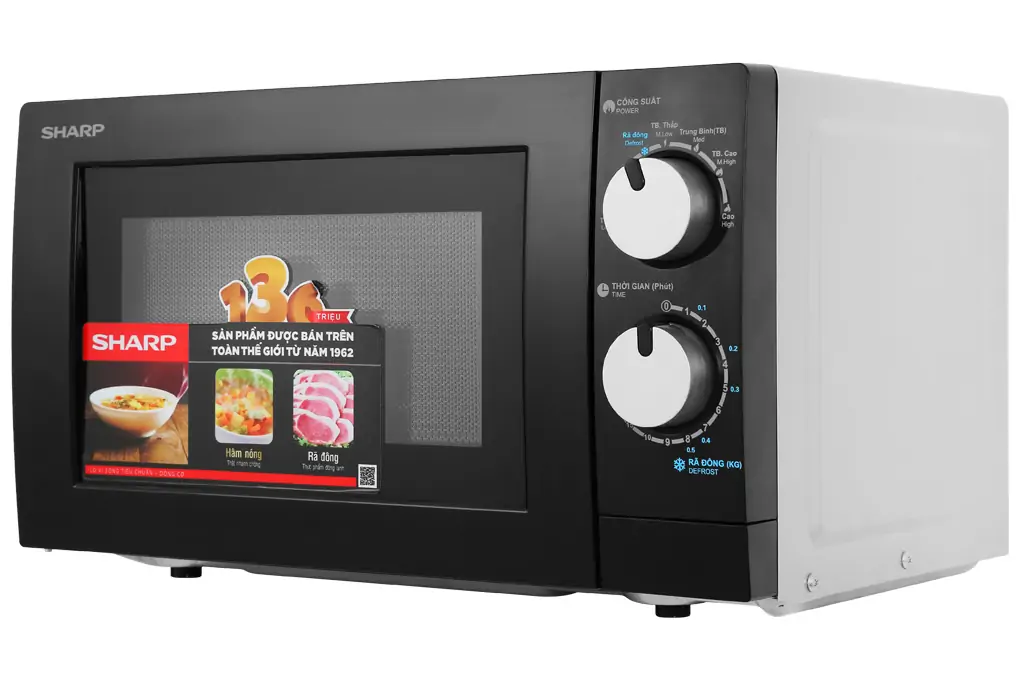 Lò vi sóng Sharp R-208VN-WS 20 lít 0