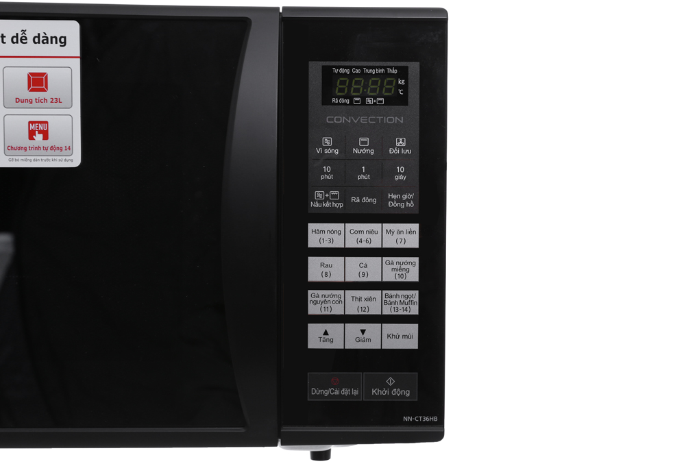 Lò vi sóng Panasonic NN-CT36HBYUE 23 lít 2