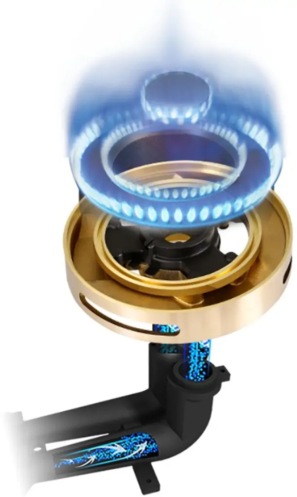 Bếp gas âm đôi Sakura SG-2665GB 5