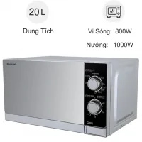 Lò vi sóng Sharp R-G223VN-SM 20 lít