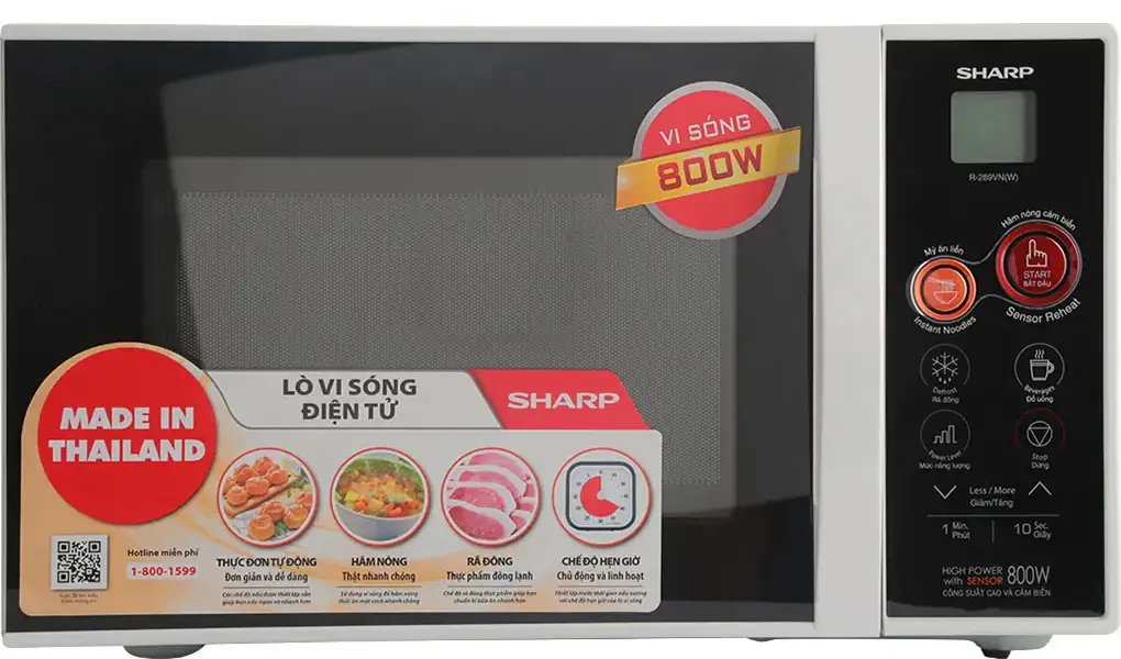Lò vi sóng Sharp R-289VN(W) 22 lít