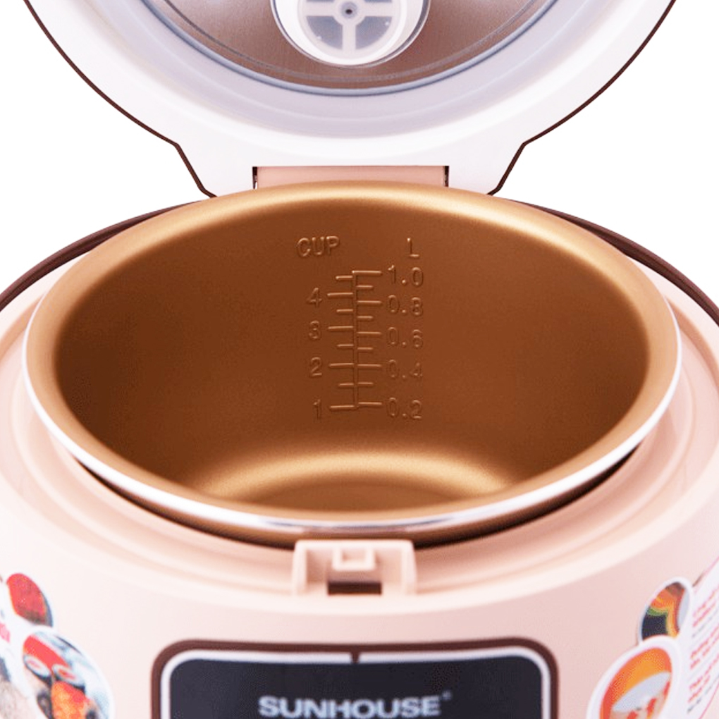 Nồi Cơm Điện Sunhouse SHD8208C 1 Lít 3