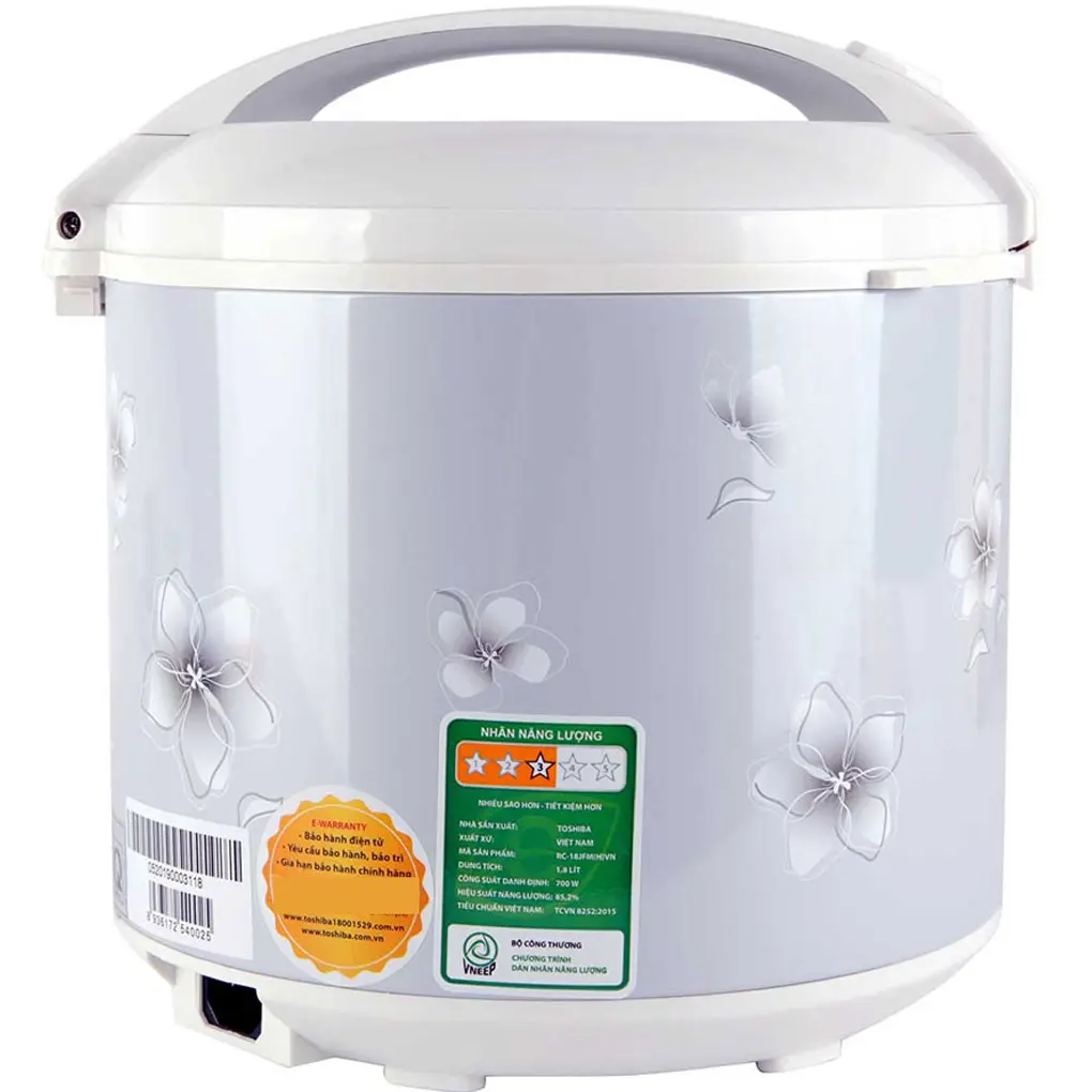 Nồi Cơm Điện Toshiba RC-18JFM2(H)VN 1.8 lít 1