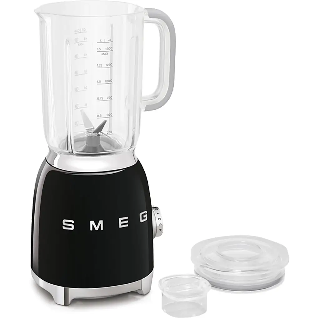 Máy xay sinh tố Smeg BLF01BLEU, màu đen 800W