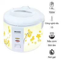 Nồi Cơm Điện Sharp KS-181TJV "AB" 1.8 lít