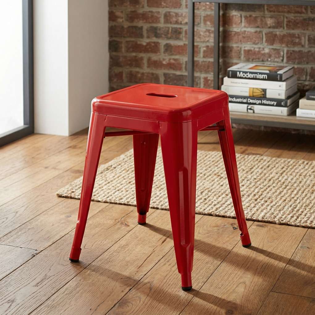 Ghế Bar D-6 Sắt Đỏ