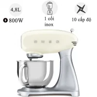 Máy trộn Smeg SMF02CREU, màu kem 800W
