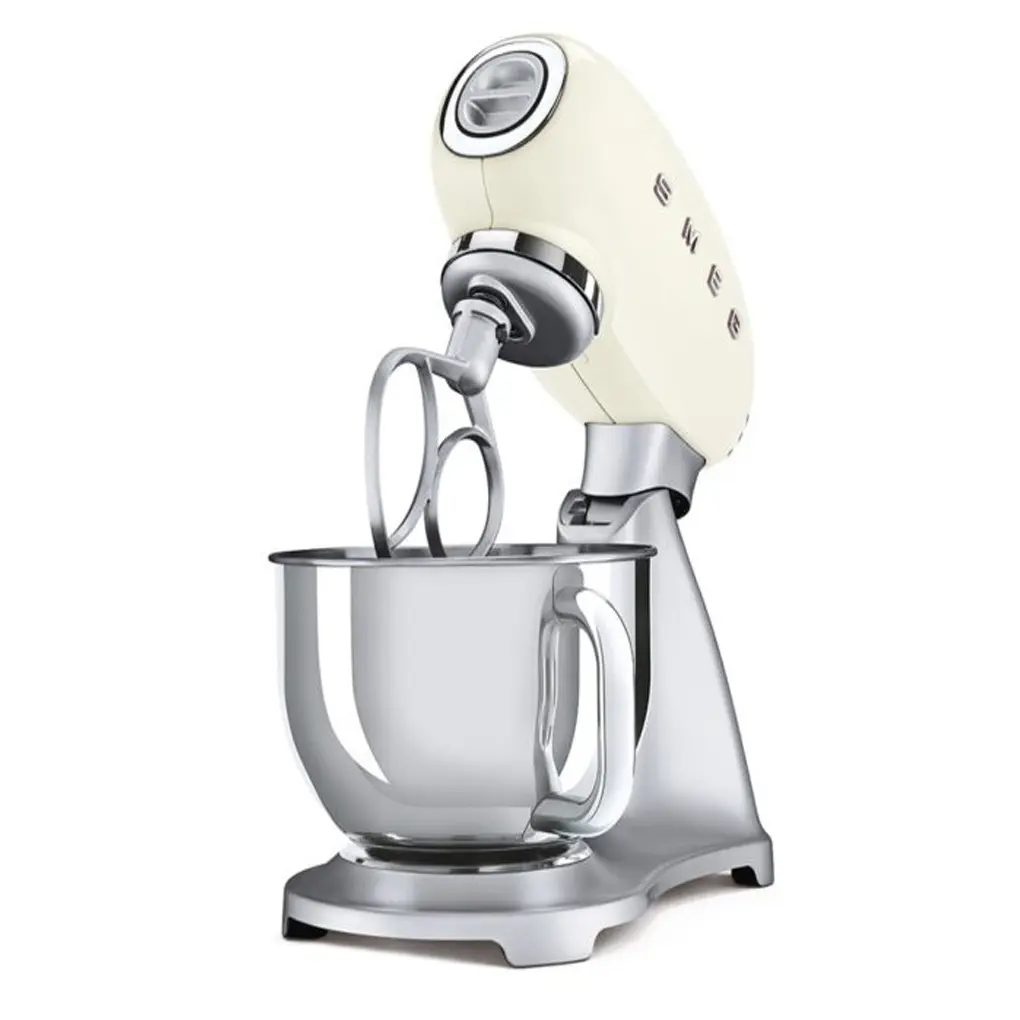 Máy trộn Smeg SMF02CREU, màu kem 800W (Sản phẩm trưng bày)