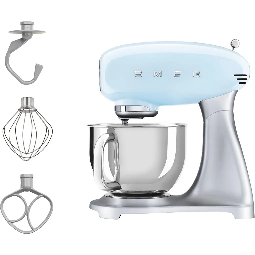 Máy trộn Smeg SMF02PBEU, màu xanh 800W 4