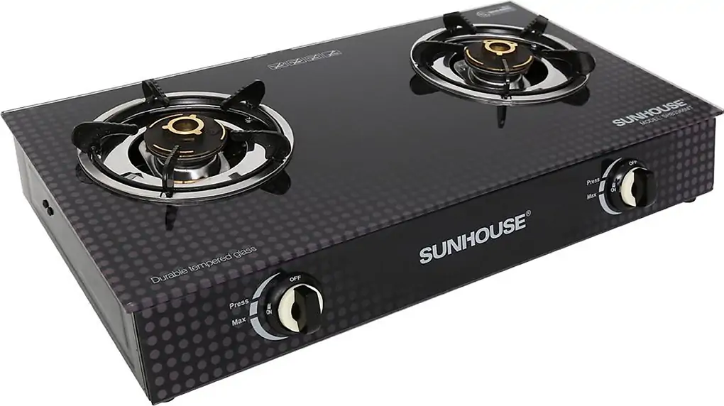 Bếp gas đôi mặt kính Sunhouse SHB3366MT 0