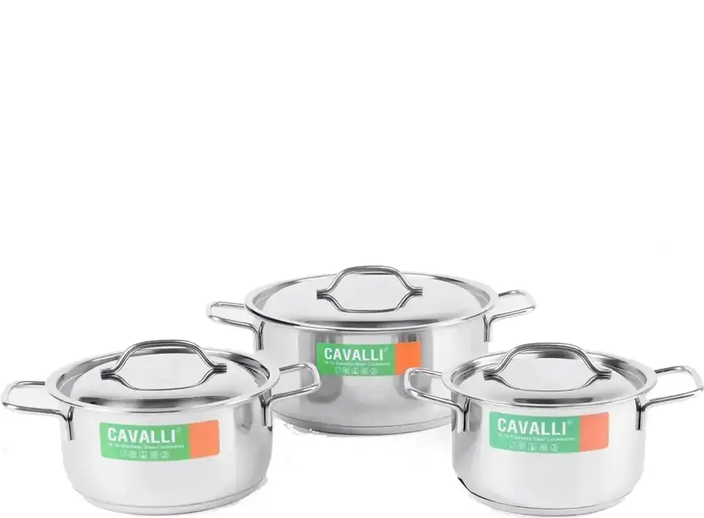 Bộ nồi Cavalli CVL-CL06 16-18-24 cm