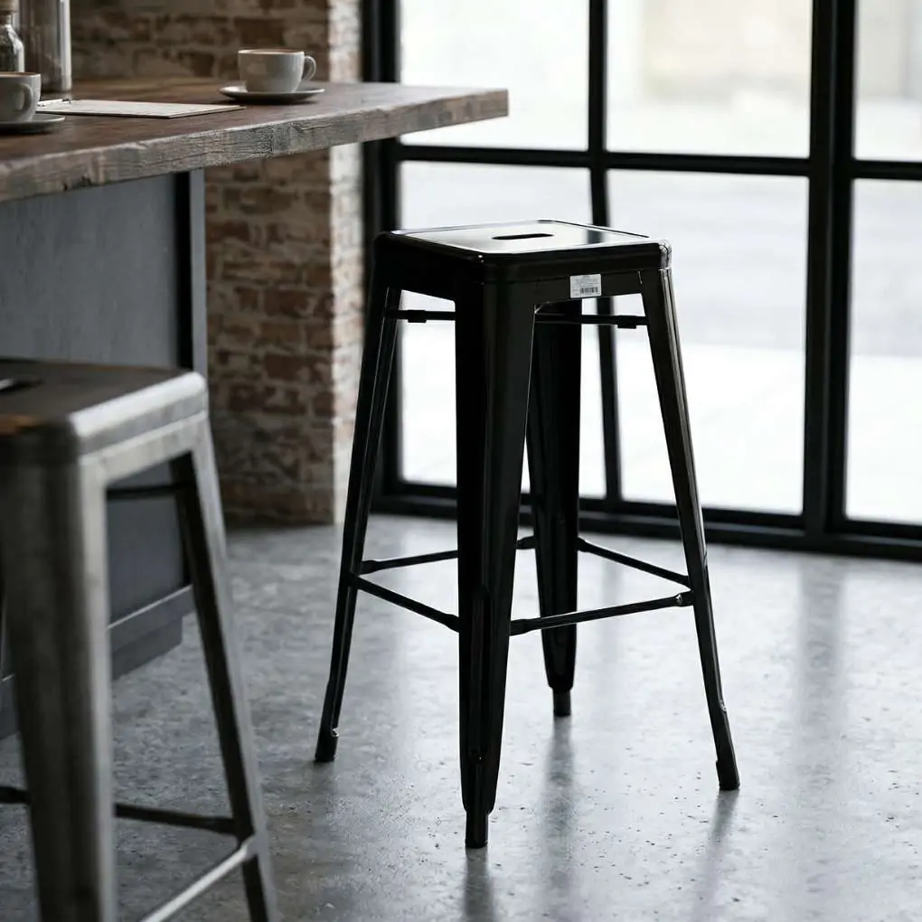 Ghế Bar D-5 Sắt Đen