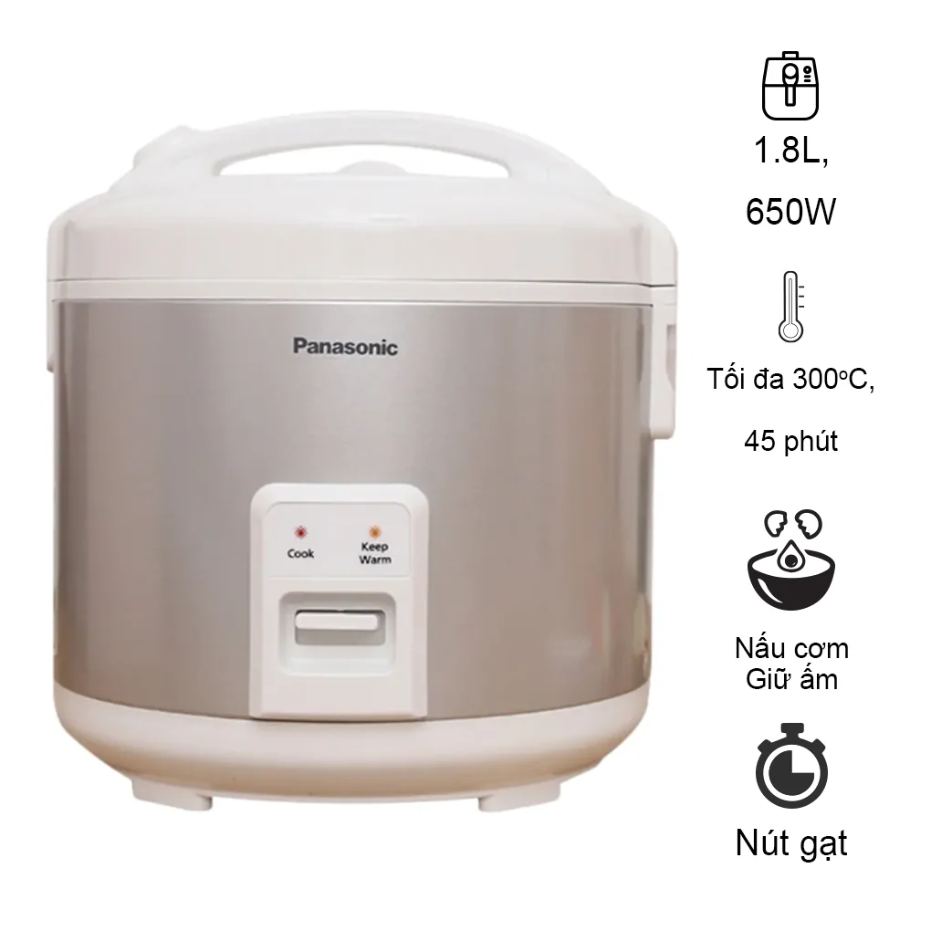 Nồi Cơm Điện Panasonic SR-MVN187LRA 1.8 lít