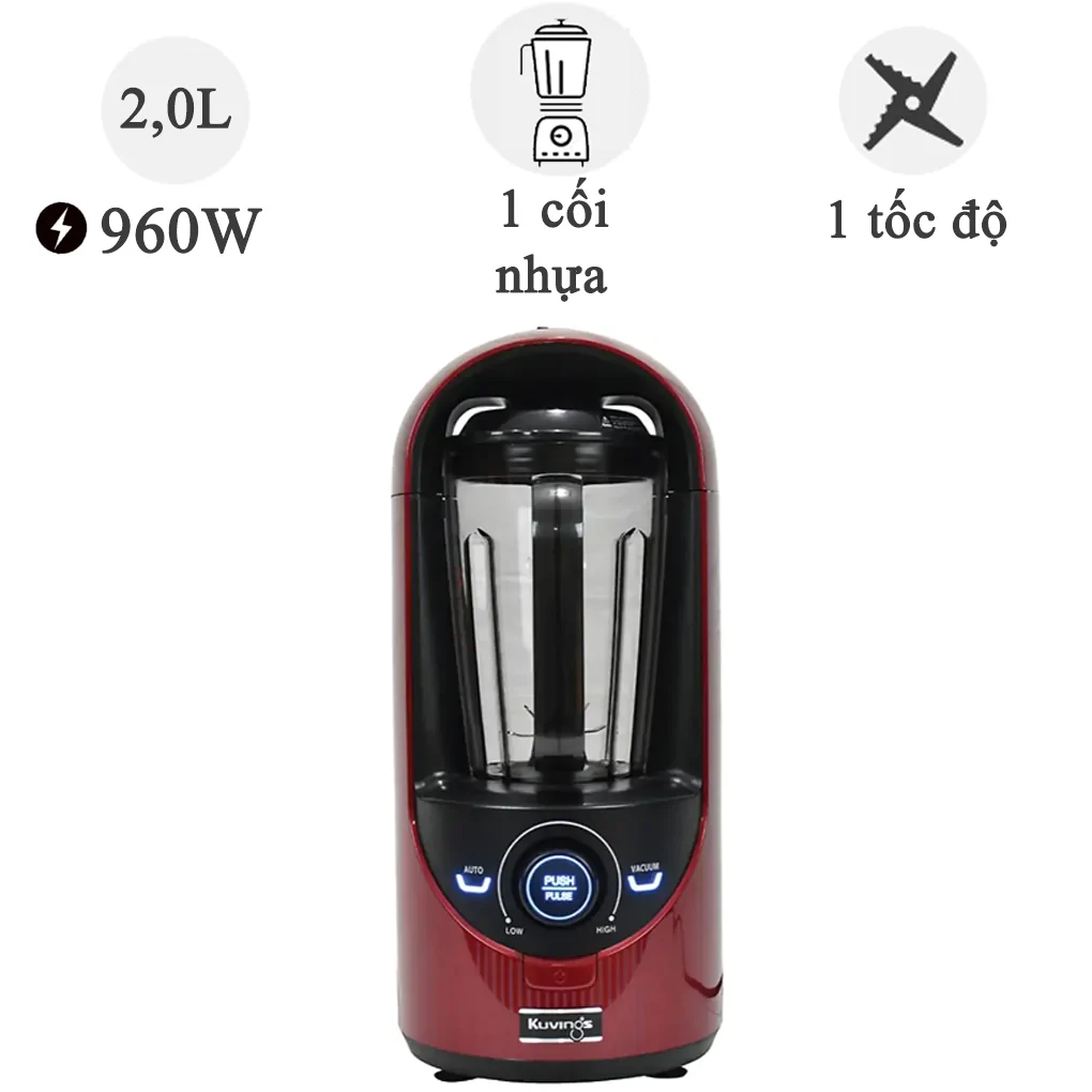 Máy xay sinh tố chân không Kuvings KV-200 960W