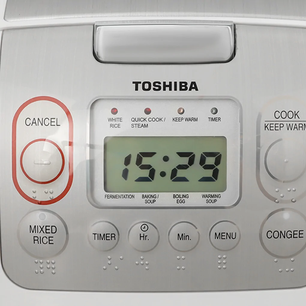 Nồi Cơm Điện Toshiba RC-10NMFVN(WT) 1 Lít 4