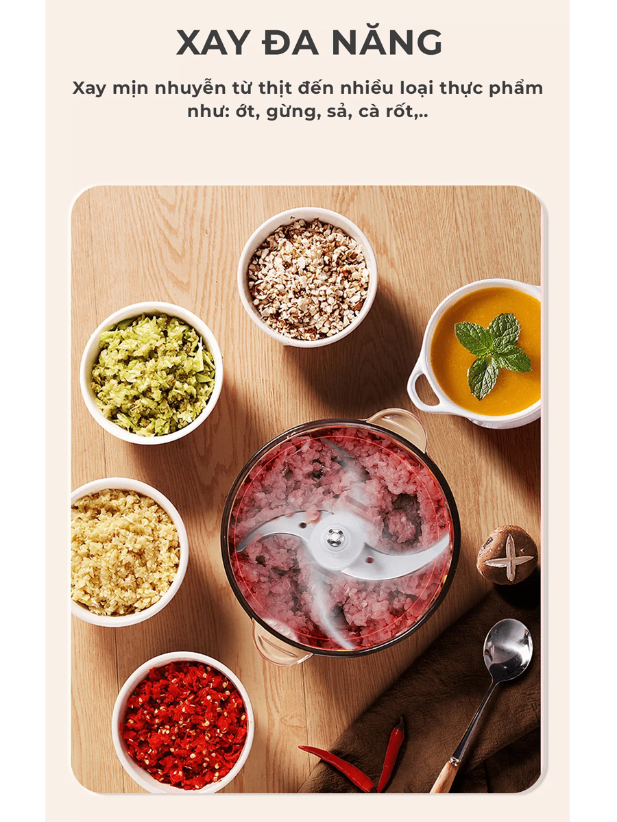 Máy xay thịt Magic AC-15 400W 2