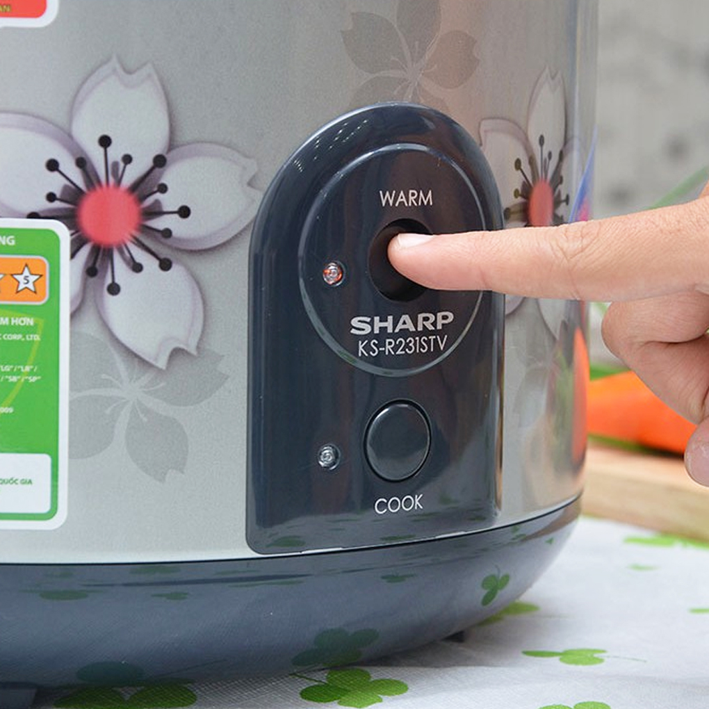 Nồi Cơm Điện Sharp KS-R231STV "SS" 2.2 Lít 2