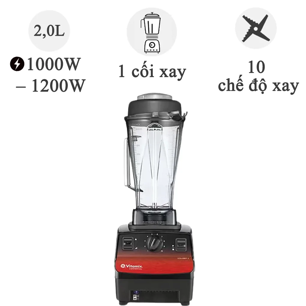 Máy Xay Vitamix Blender Vita-Prep 3 - Mỹ