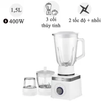 Máy xay sinh tố 3 cối Sunhouse SHD5582W 400W