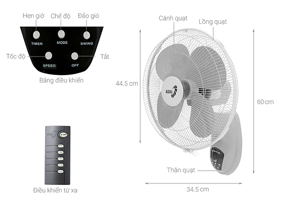 Thiết kế đơn giản, dễ sử dụng